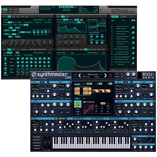 KV331 Synthmaster One + Synthmaster 2 Bundle